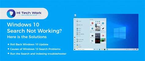 Windows 10 Search Not Working Try These Easy Fixes