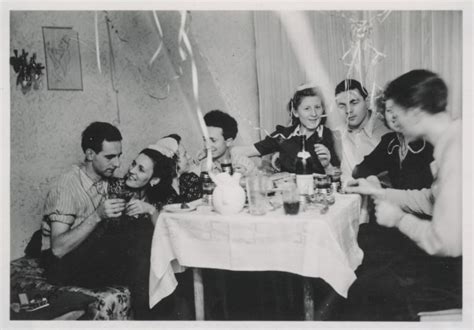 45 found snaps capture people celebrating at their parties from between the 1930s and 1950s