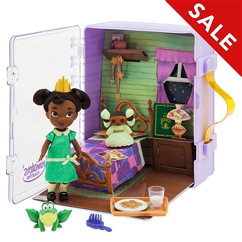Disney Store Tiana Mini Doll Playset Disney Animators Collection