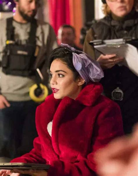 The Princess Switch Switched Again Vanessa Hudgens Fur Coat