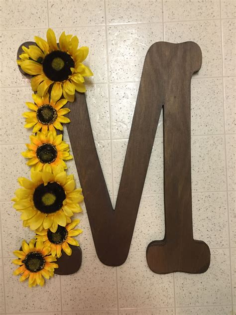 Home Decor Name Decorations Letter A Crafts Wood Letters Decorated