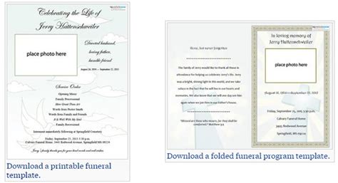 Funeral Program Background 275742450003 Backgrounds