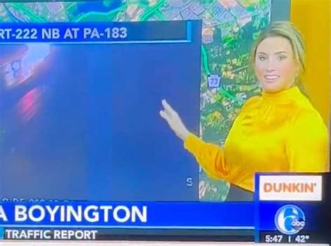 Philly Weatherwoman Kicks It Over To Traffic Reporter Jessica Boyington