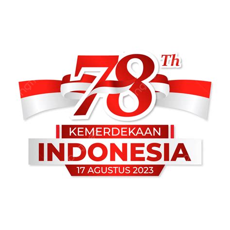 Greeting Card Of Hut Ri 2023 Or Indonesia Independence Day 17 August