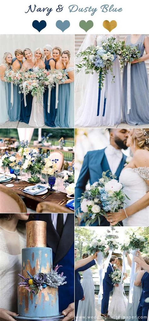 Top Early Spring Navy Blue Wedding Color Palettes Summer Wedding Colors Blue Color Palette
