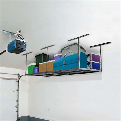 How To Install Overhead Garage Shelving