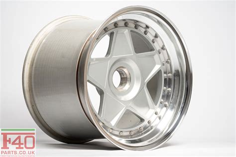 Nor allferrariparts.com, nor any parts diagram appearing on this website is. Ferrari F40 original Speedline wheel set - F40 Parts