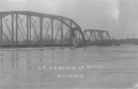 Southern Pacific Railroad Bridge On The Brazos River The Portal To