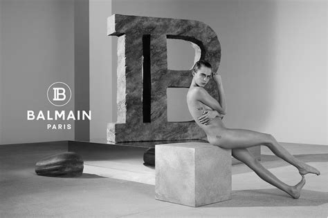 Cara Delevingne Fappening Nude For Balmain Campaign 9 Photos The