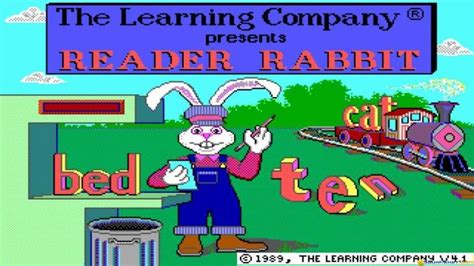 Reader Rabbit Gameplay Pc Game 1987 Youtube