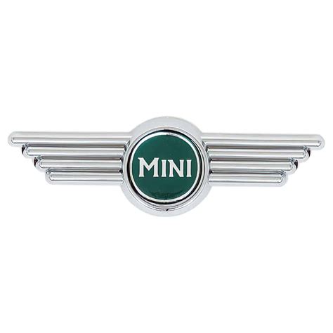 Bonnet And Boot Badge Winged Mini Dah100590mmm Seven Classic Mini Parts