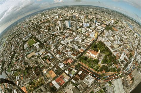 Vista aérea da transformação de Manaus AM