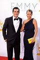 Nominee Ty Burrell walked the red carpet with his wife, Holly Burrell ...
