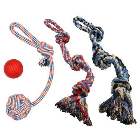 Xl Dog Rope Toys For Aggressive Chewers Large Dog Ball For Large And