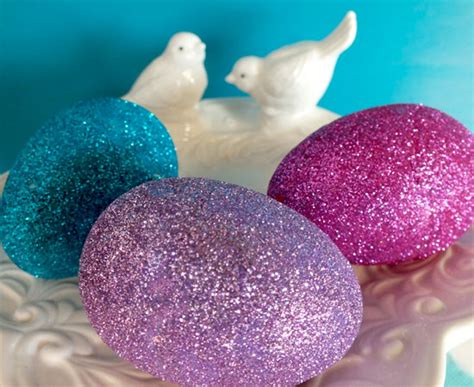 Glitter Easter Eggs Two Sisters