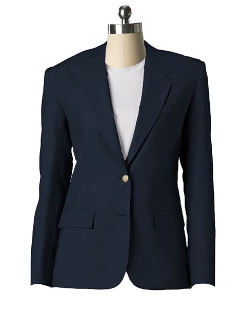 Womens Navy Blazer With Sacred Heart Cathedral School Logo Zoghby S
