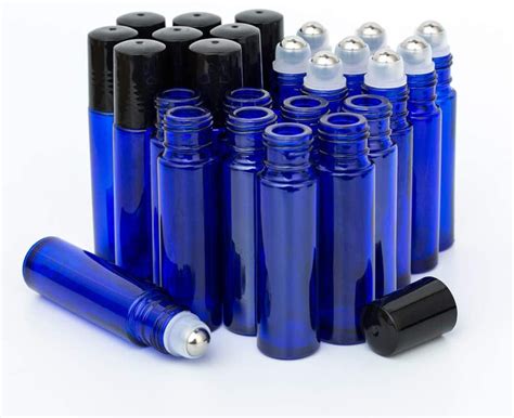 25 Pack Roller Bottles Sungwoo 10 Milliliter Essential Oil Glass