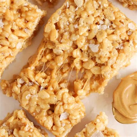 Salted Peanut Butter Rice Krispies Treats Recipe Cart