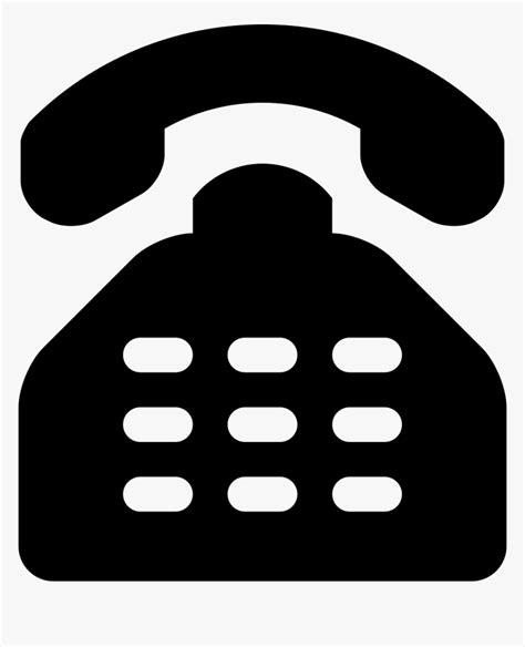Phone Symbol Transparent Telephone Icon Hd Png Download Kindpng