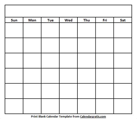 Free Printable Calendar Editable
