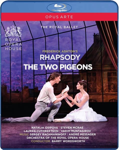 Frederick Ashton Rhapsody And The Two Pigeons Blu Ray Amazonde