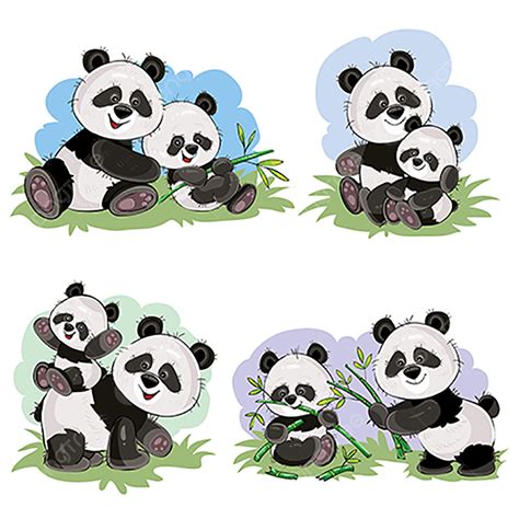 Cute Panda Bear Clipart