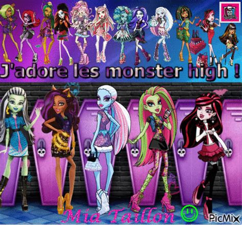 Monster High Free Animated Picmix