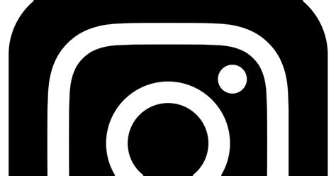 Hitam Putih Png Gambar Logo Ig Icone Instagram Preto Png Logo