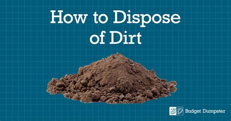 Dirt Disposal Budget Dumpster