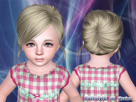 The Sims Resource Skysims Hair Toddler 148