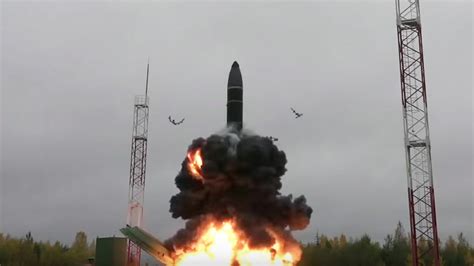 Russia Test Launches New Intercontinental Ballistic Missile - Video - The Moscow Times