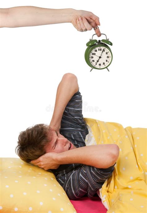 Wake Up Call Stock Image Image Of Frustration Pajamas 23459027