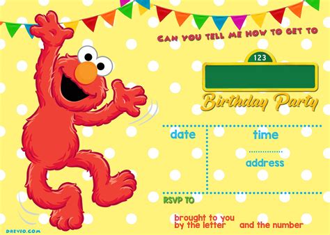 Elmo 1st Birthday Invitations Printable Free Printable Word Searches