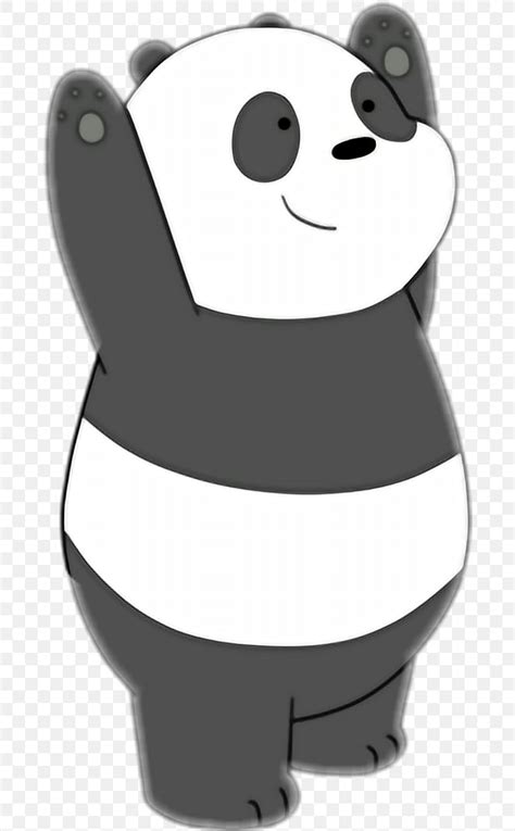 We bare bears is an animated comedy on cartoon network about three brothers trying to fit in and make friends. Giant Panda Polar Bear We Bare Bears, PNG, 684x1324px ...