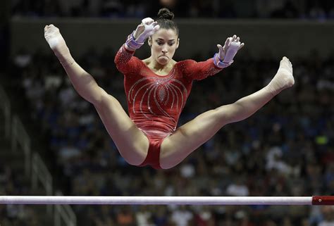 Aly Raisman Earns Her Spot On Us Olympic Gymnastics Team The San