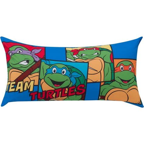 Based on popular nickelodeon show teenage mutant ninja turtles, this shaped pillow is great as a pillow buddy used as an accent pillow on the bed or in any room 100% plush polyester cover & 100% polyfill Nickelodeon Teenage Mutant Ninja Turtles Body Pillow - Walmart.com