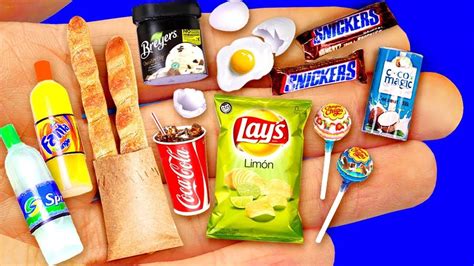 24 Diy Miniature Food Realistic Hacks And Crafts Collection
