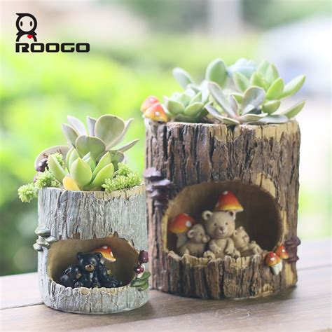 2021 popular related search, hot search, ranking keywords trends in home & garden, toys explore a wide range of the best handmade garden pots on aliexpress to find one that suits you! Roogo Flower Pot Small Succulent Pot Vintage Plant Pot ...