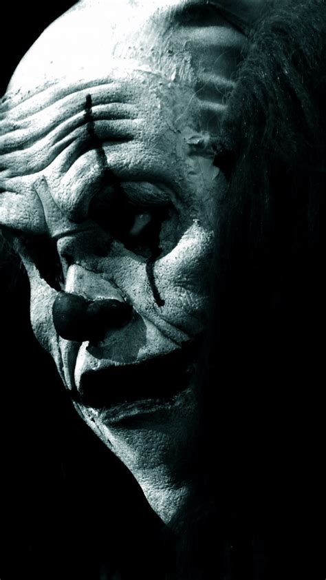 Scary Clown In The Dark Hd Wallpaper