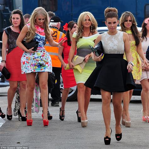 Aintree Ladies Day 2012 Coleen Rooney And Liverpools Finest Fillies