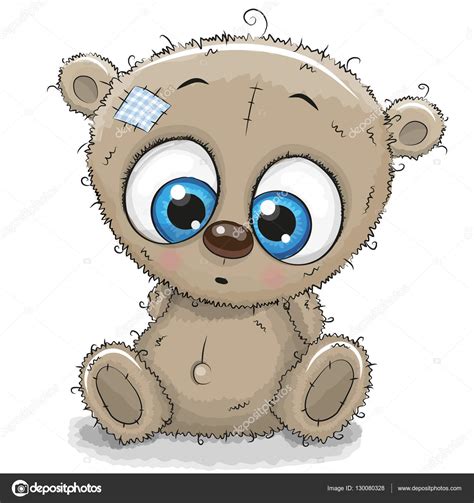 Cute Cartoon Teddy Bear Stock Vector Image By ©reginast777 130080328