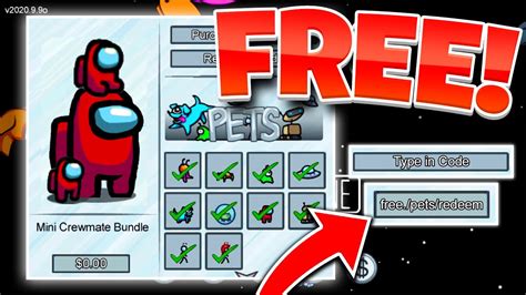 SECRET CODE TO GET FREE PETS IN AMONG US! HOW TO GET FREE PETS IN AMONG