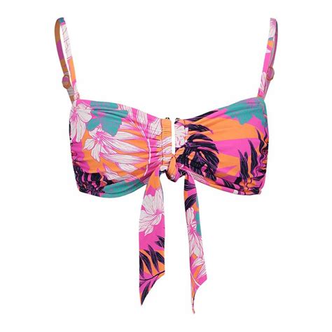 Ultra Pink Copacabana Dd U Tube Bikini Top Brandalley