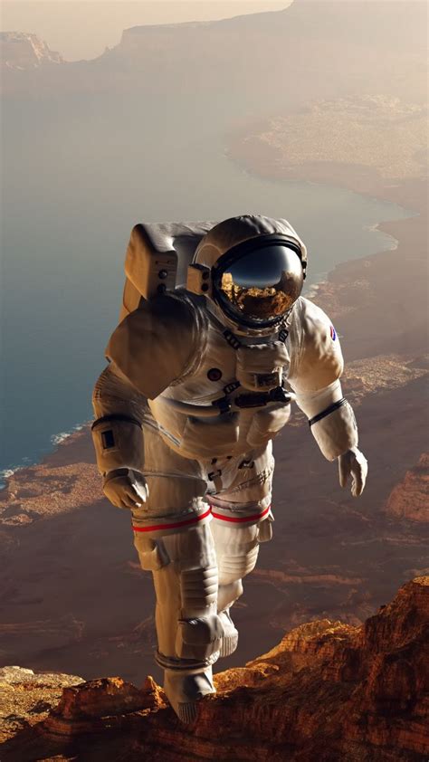 Sci Fi Astronaut 1080x1920 Mobile Wallpaper Astronaut Wallpaper