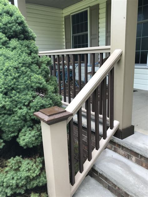 It features an extra wide to. TimberTech Post Sleeve for Premier Rail by AZEK | Building a deck, Deck railings, Diy deck