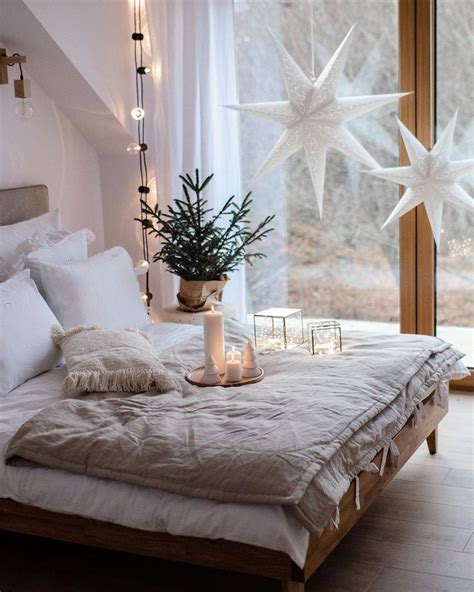 Scandinavian interior design was born in a land that gets only 2,000 hours of sunshine per year, and that's precisely why the ideas mostly revolve around promoting natural air and light. 10 Scandinavian Christmas Bedroom Decor Ideas