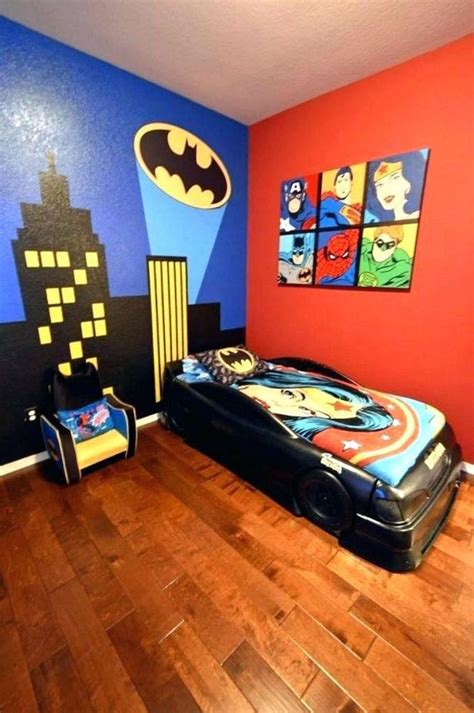 Their superhero comic book themed bedrooms superheroes is a fun theme for all kids superhero avengers… DIY Spiderman Themed Bedroom Ideas For Your Little ...