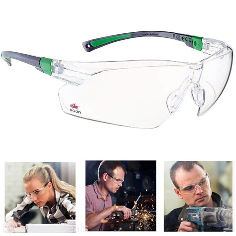 Clear And Nocry Safety Glasses