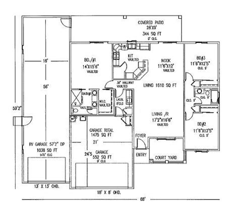 Call us today and let denison custom homes show you some examples of the possibilities. rv-garage-floor-plans-google-search-pole-barn-homes ...