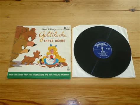 Walt Disney Goldilocks And The 3 Bears Vinyl Album Record Lp 33rpm 1967 Excellent 16 54 Picclick